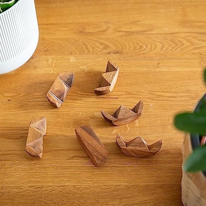 BALL - 3D PUZZLE - THINKING GAME - PUZZLE GAME - PATIENCE GAME - LOGIC GAME MADE OF WOOD - Image 4